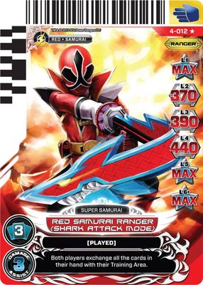 Red Samurai Ranger (Shark) 012